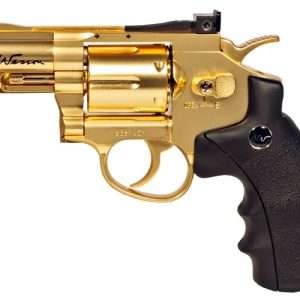 Dan Wesson CO2 BB Revolver, Gold, 2.5"
