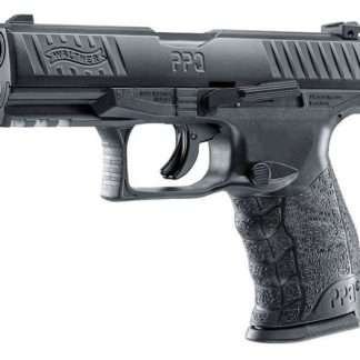 T4E Walther PPQ M2 CO2 Paintball Pistol Black, .43 cal