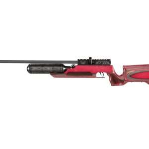 RAW HM1000x LRT Air Rifle, Red Laminate Stock, No Shroud