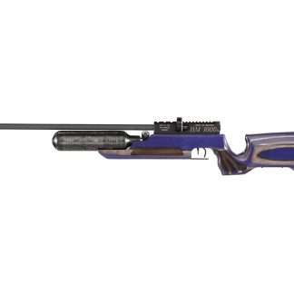RAW HM1000x LRT Air Rifle, Blue Laminate, No Shroud