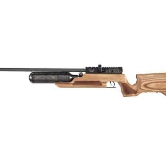 RAW HM1000x LRT PCP Air Rifle, Tan Laminate, No Shroud