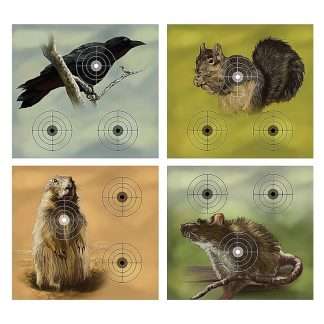 Crosman Varmint Targets, 20-Pack
