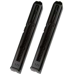 Beretta 19-Shot Stick Magazine, Fits Beretta Elite II, S&W M&P, Crosman C21 & C31 BB Pistols, 2/Pack