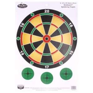 Birchwood Casey Dirty Bird Shotboard Game Target, 12"x18", 8ct