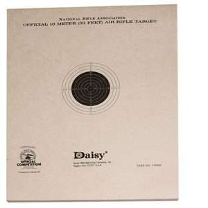 Daisy Official NRA 10-Meter Air Rifle Targets, 50ct