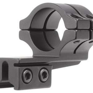 BKL Single 1" Double Strap Offset Ring, 3/8" or 11mm Dovetail, 1" Long, Medium, Black