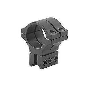 BKL Single 30mm Double Strap Ring, 3/8" or 11mm Dovetail, 1.263" Long, Black
