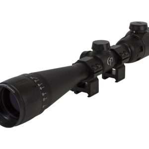 CenterPoint 4-16x40 AO Rifle Scope, Illuminated TAG-Style Reticle, 1" Tube, Picatinny Rings