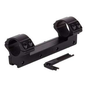 Hawke 1-Pc Mount, 1" Rings, 9-11mm Rail, Medium, Matte Black