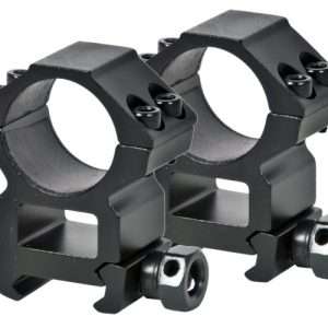 UTG Leapers Premium 1" Rings, High, Weaver Mount, See-Thru