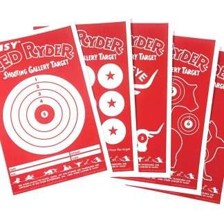 Red Ryder Shooting Gallery Paper Targets (25 ct)