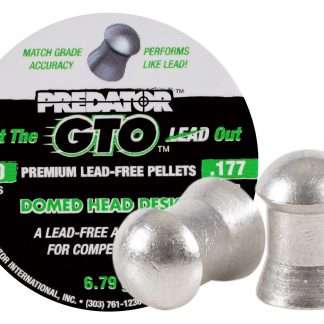 Predator .177 Domed GTO Lead-Free Pellets