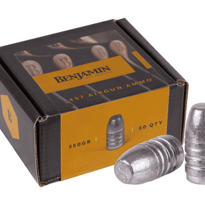 Benjamin .457 Slugs, 350 Grains, Flat Nose, 50ct