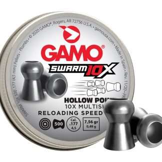 Gamo Swarm 10X .177 Cal, 7.56 Grains, Hollowpoint, 500ct
