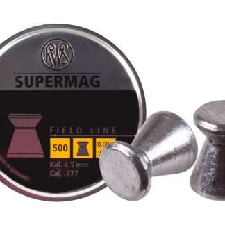 RWS Supermag .177 Cal, 9.3 Grains, Wadcutter, 500ct