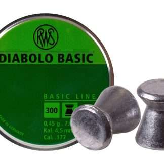 RWS Diabolo Basic .177 Cal, 7.0 Grains, Wadcutter, 300ct