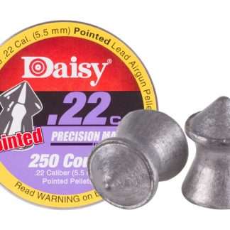 Daisy Precision Max .22 Cal, 14.0 Grains, Pointed, 250ct