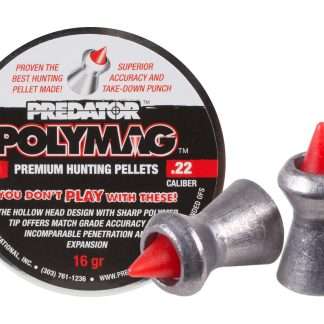 Predator Polymag .22 Cal, 16.0 Grains, Pointed, 200ct