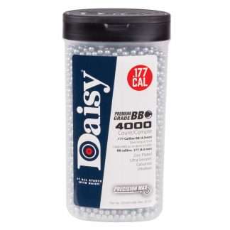 Daisy Premium Grade .177 Cal, 5.1 Grains, Zinc Plated BBs, 4000ct