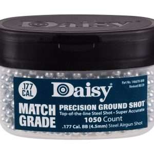 Daisy Match Grade Avanti Precision Ground Shot .177 Cal, 5.1 Grains, Steel BBs, 1050ct