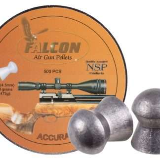 Air Arms Falcon .177 Cal, 4.52mm, 7.33 Grains, Domed, 500ct
