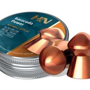 H&N Baracuda Power .177 Cal, 10.65 Grains, Round Nose, 300ct