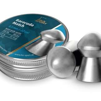 H&N Baracuda Match, .22 Cal (5.52mm), 21.14 Grains, Round Nose, 200ct
