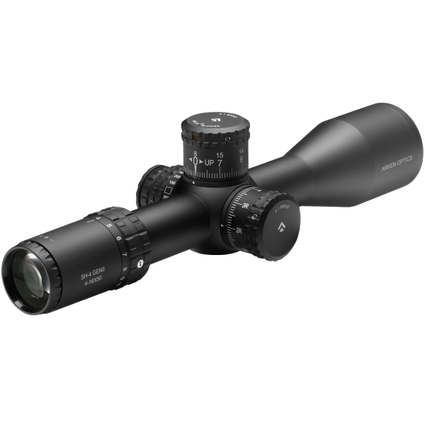 SH-4 4-16X50 GEN2 FFP Illuminated VPR - Zero Stop - 34mm Tube
