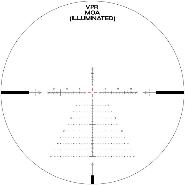 40706360511EP5-5250VPR – Missouri Airguns EP-5 5-25X56 FFP Illuminated VPR - Zero Stop - 34mm Tube