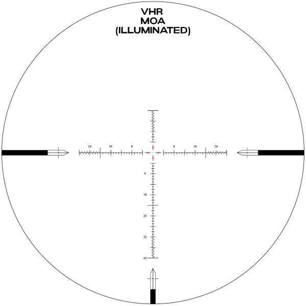 EPL-4 4-16X44 FFP Illuminated VHR - Zero Stop - 30mm Tube EPL4-4160VHR