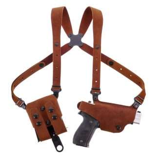 Galco Classic Lite 2.0 Shoulder System for Glock 17, Natural, RH