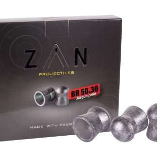 ZAN Projectiles BR50 Pellet, .30 Cal, 48gr, Domed, 154ct