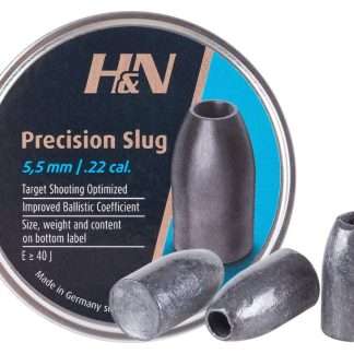 H&N Precision Slug, .218 Cal., 33 Grains, Hollowpoint, 150ct