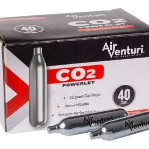 Air Venturi 12-Gram CO2 Cartridges, 40ct