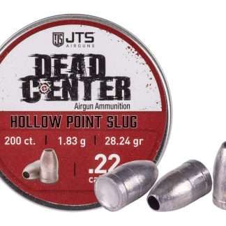 JTS Dead Center Precision Hollowpoint Slugs .22 Cal, 28.24gr, 200ct