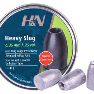 H&N Slug HP Heavy, .253 Cal., 48 Grains, Hollowpoint, 100ct
