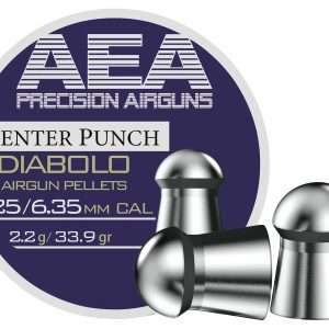 AEA Precision Center Punch Diabolo .25 Cal, 33.9gr, 300ct
