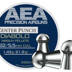 AEA Precision Center Punch Diabolo .22 Cal, 21.9gr, 350ct