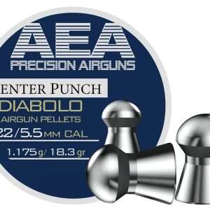 AEA Precision Center Punch Diabolo .22 Cal, 18.3gr, 500ct