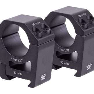 Vortex Sport Riflescope 1" Rings, High, Weaver/Picatinny