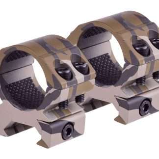 Hawke Match Mount 1" Rings, Weaver, Low, Mossy Oak Bottomlands