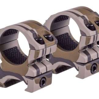 Hawke Match Mount 1" Rings, Weaver, Medium, Mossy Oak Bottomlands