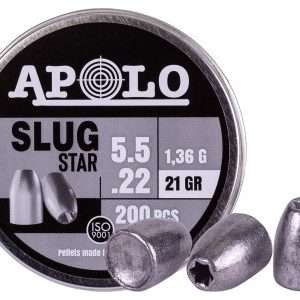 Apolo Slug Star .22 Cal, 21gr, 200ct