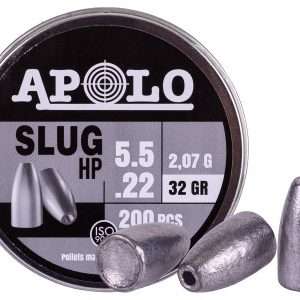 Apolo Slug HP .22 Cal, 32gr, 200ct