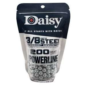 Daisy 3/8" Steel Slingshot Ammunition, 200ct