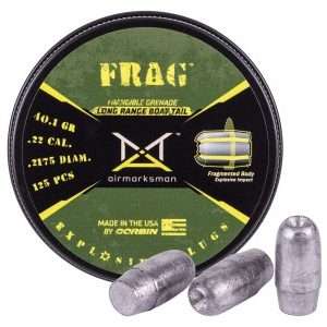 AirMarksman Frag Boat Tail Hollowpoint Slug .217 Cal, 40.1gr, 125ct