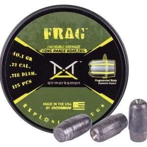 AirMarksman Frag Boat Tail Hollowpoint Slug .218 Cal, 40.1gr, 125ct